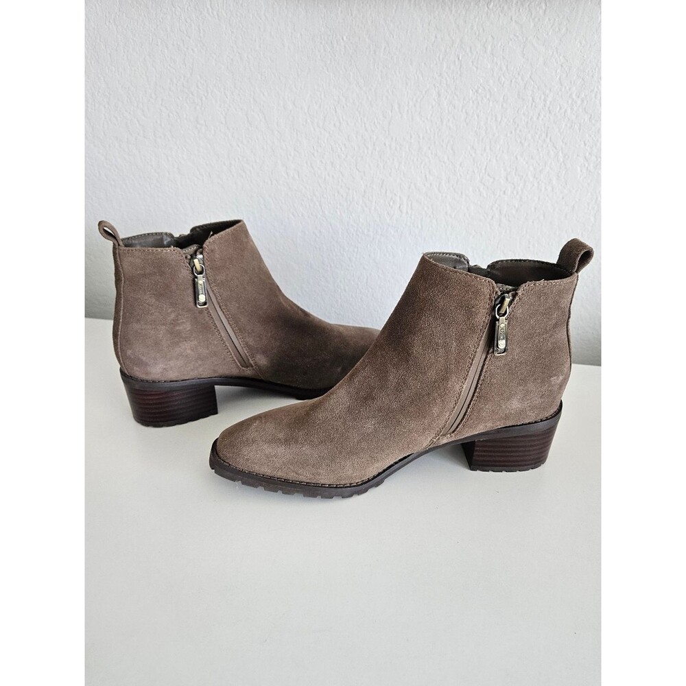 NEW Blondo Samara Waterproof Ankle Boot Women 10W Dark Taupe Bootie - Picture 4 of 10